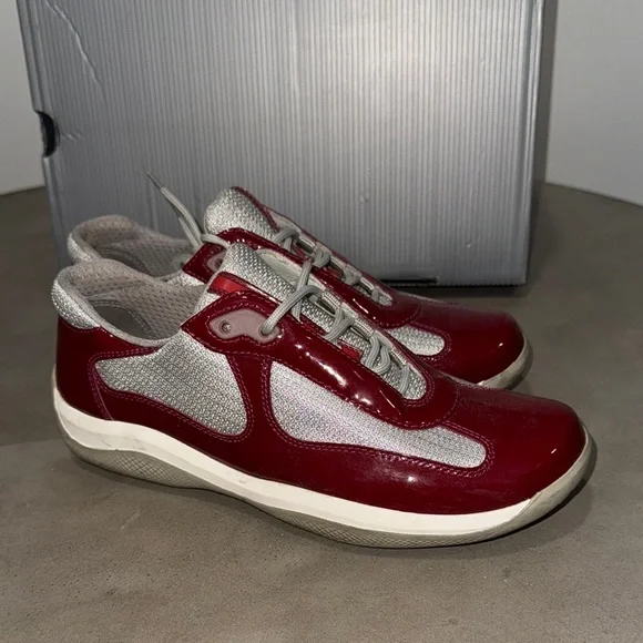 Prada Women’s America’s Cup Sneakers- Vintage 2000s - Picture 3 of 7